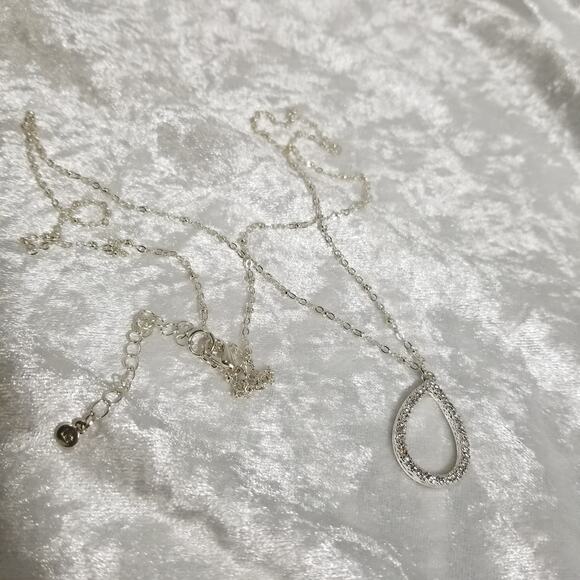 LC silvertone 32" with a 3"extension 1 2/8" pendant 1.1717 - Picture 7 of 10